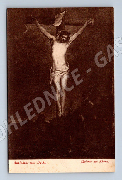 Pohlednice Christus am Kreuz – Anthonis van Dyck (M14152)