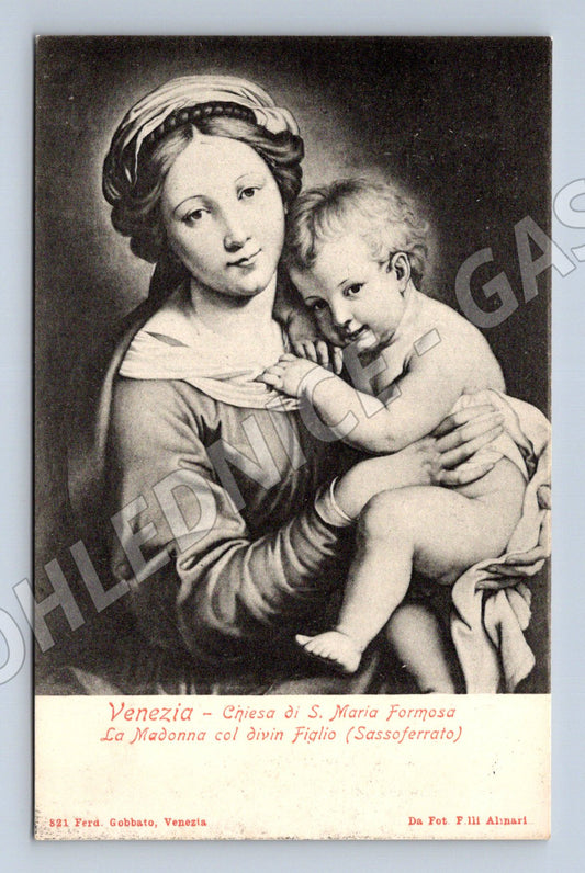 Pohlednice Madonna s dítětem (M14154)