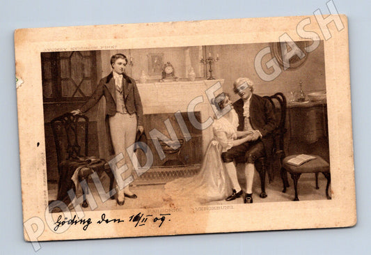 Pohlednice Vergebung 1907, Rakousko (M14158)