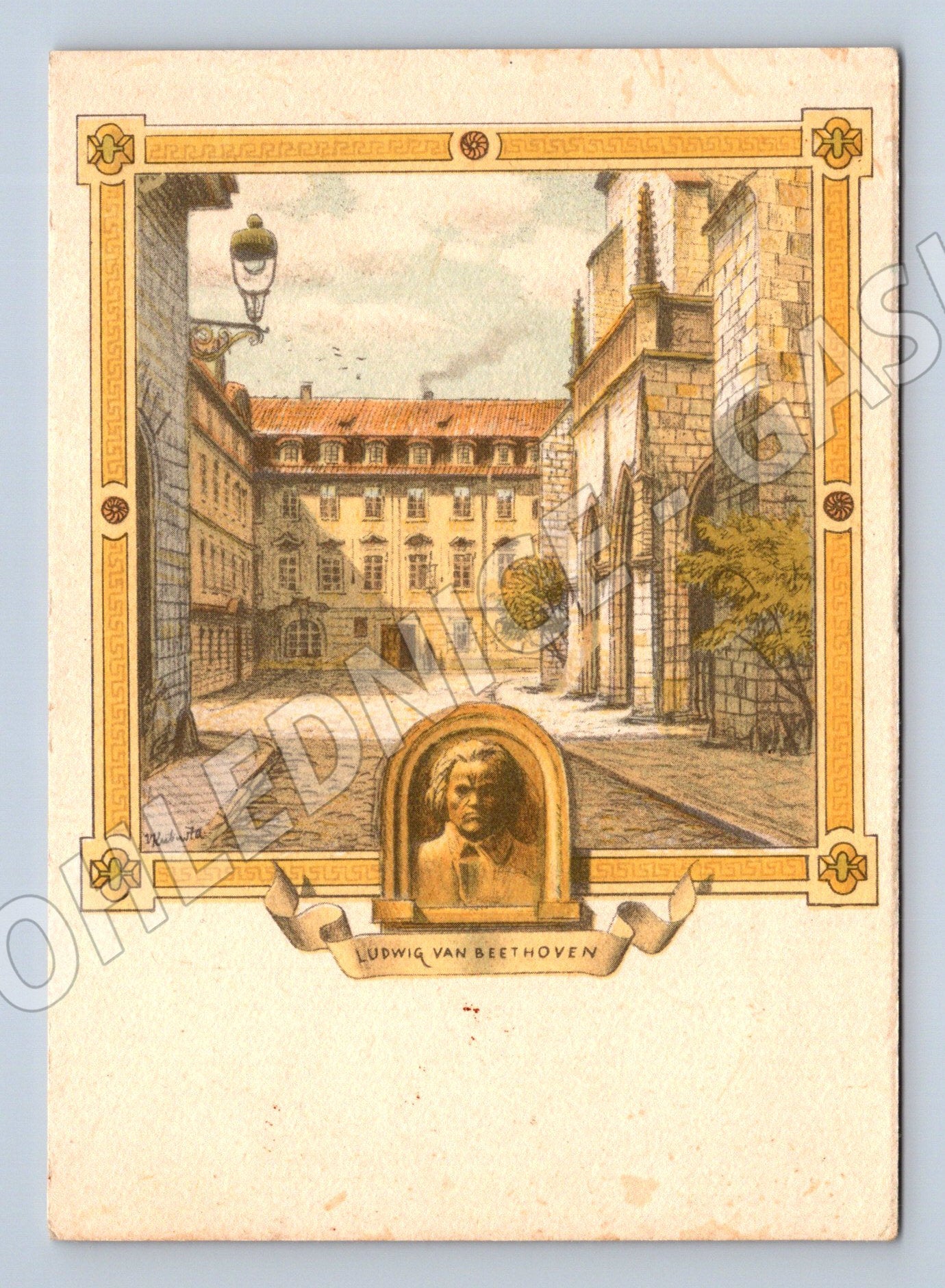 Pohlednice Malá Strana U zlatého jednorožce (M14170)