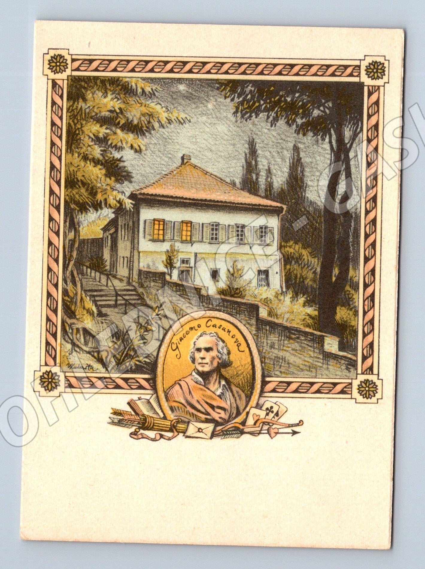 Pohlednice Bertramka Praha (M14179)