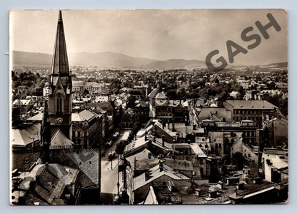 Pohlednice Liberec panoramatická černobílá (M142)