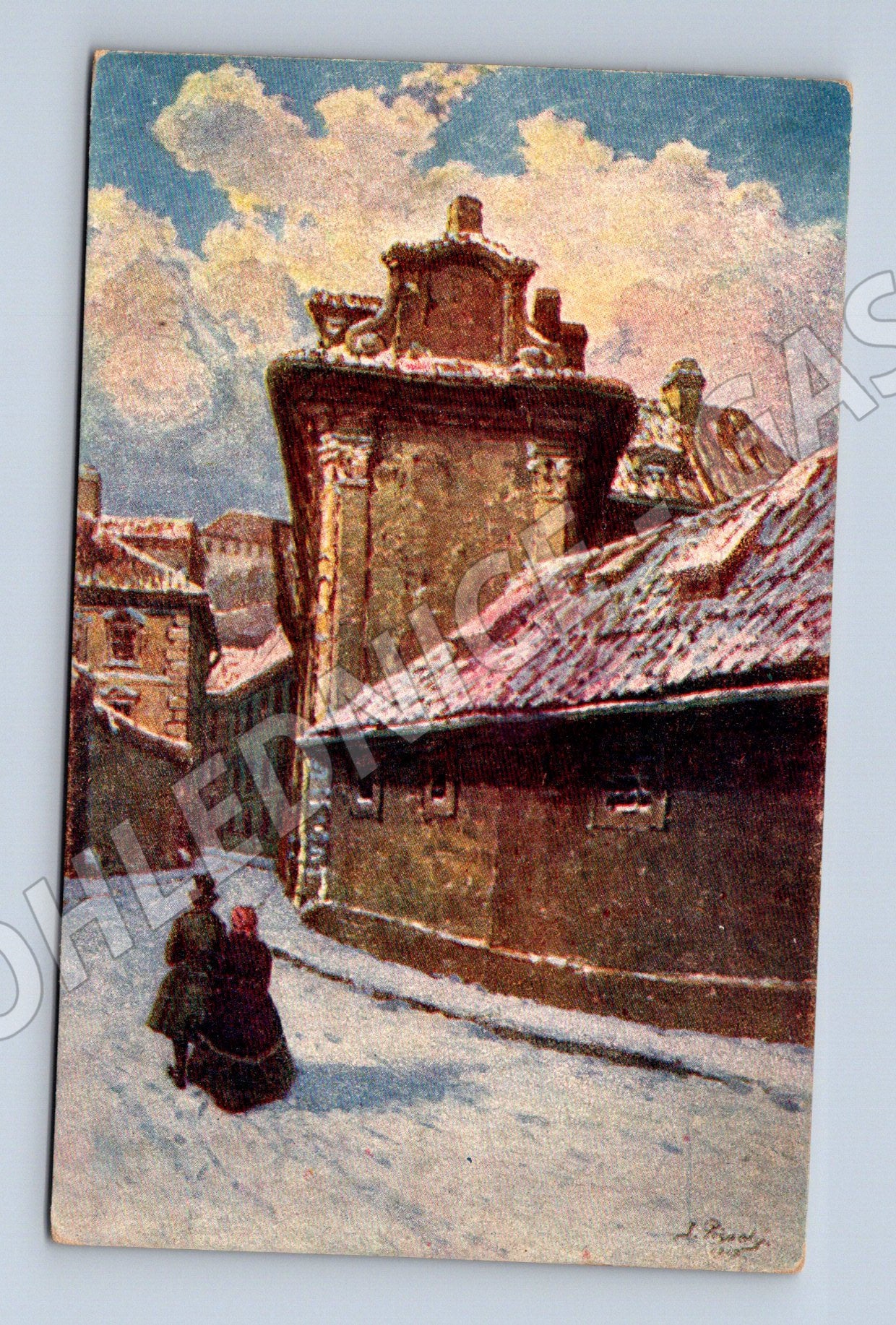 Pohlednice Praha Valdštejnská ulice – J. Pisecký (M14201)