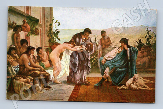 Pohlednice V. Giraud – Otrokně, malířství, Salon Praha (M14221)