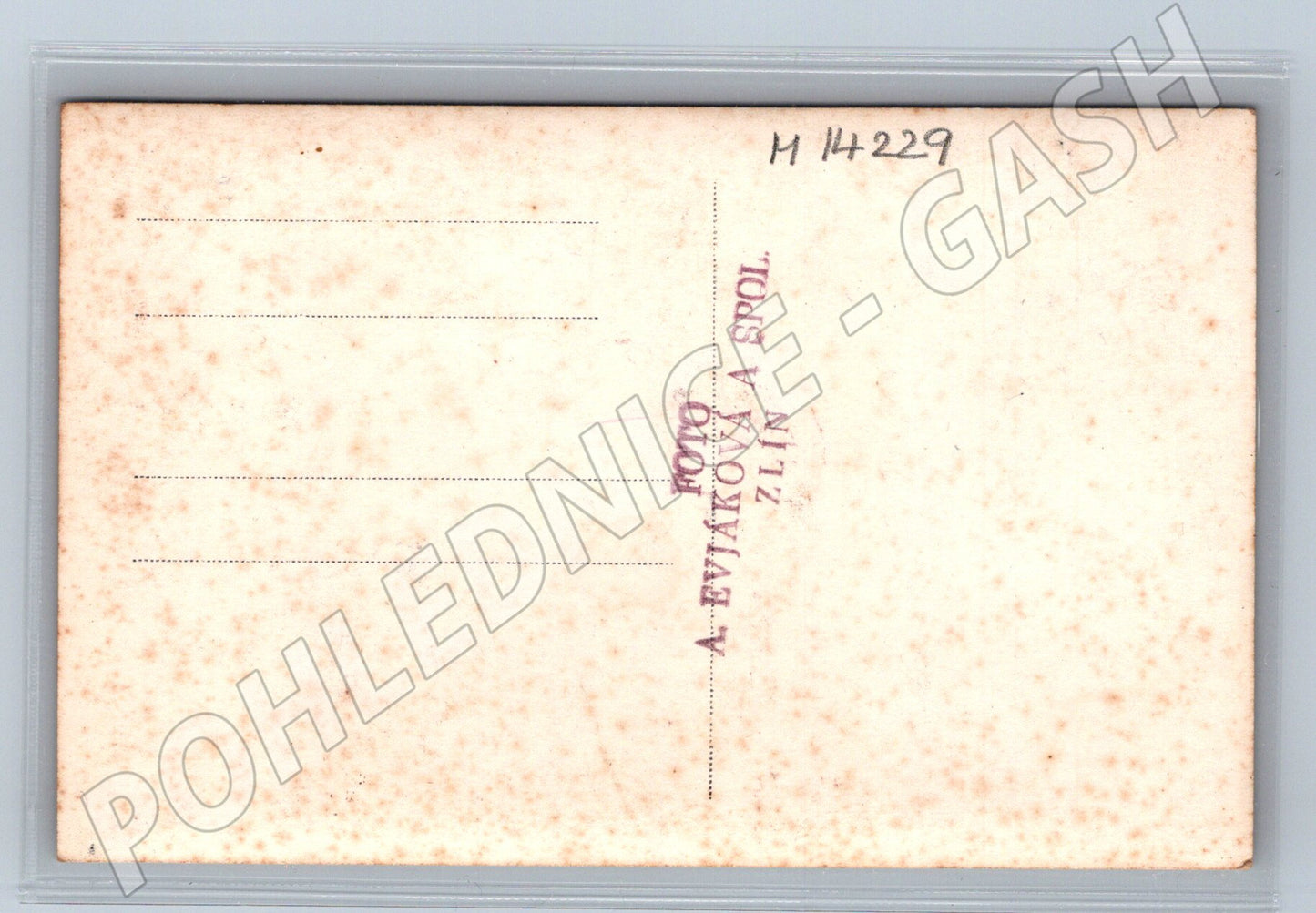 Pohlednice Zlín – historická skupinová fotografie (M14229)