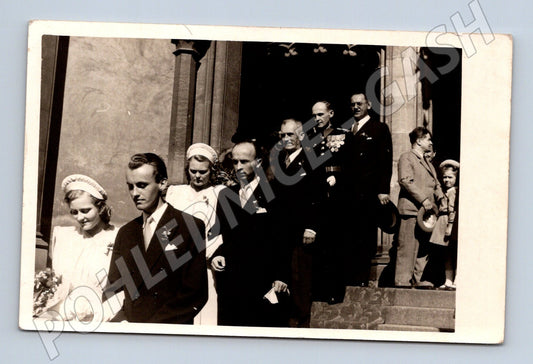 Pohlednice svatební – historická (M14232)