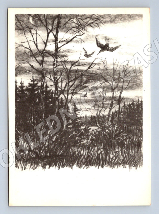 Pohlednice Pozvánka na hon – ptáci, A. Paderlík (M14259)