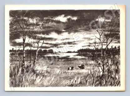 Pohlednice Pozvánka na hon – ilustrace A. Paderlík (M14261)