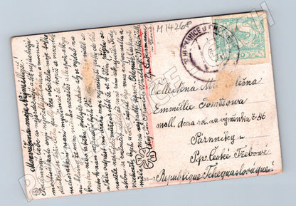 Pohlednice Etnografie Český pár v krojích (M14268)