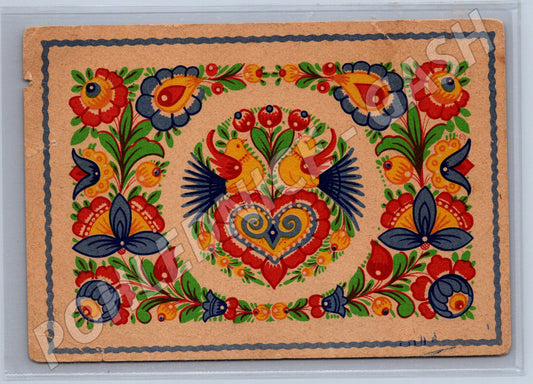 Pohlednice Starodávná folklórní pohlednice (M14270)