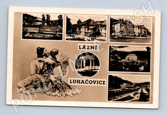 Pohlednice Lázně Luhačovice koláž (M14277)