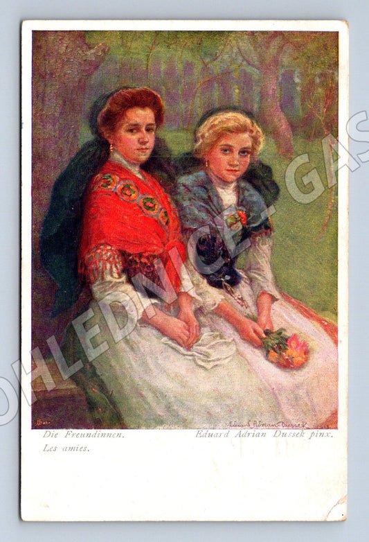 Pohlednice Přítelkyně Eduard Adrian 1916 (M14280)