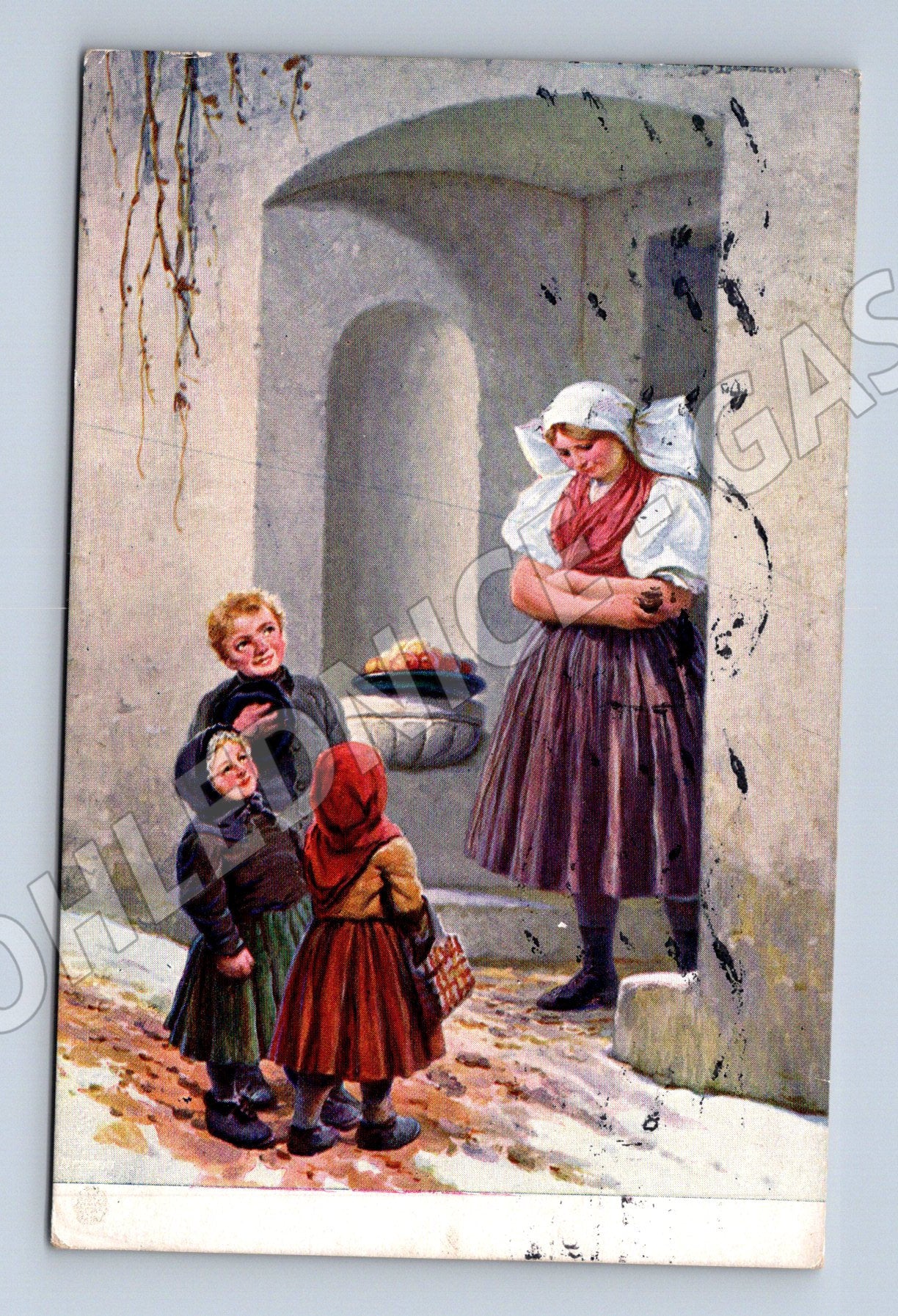 Pohlednice Venkovská etnografie, kroje (M14303)