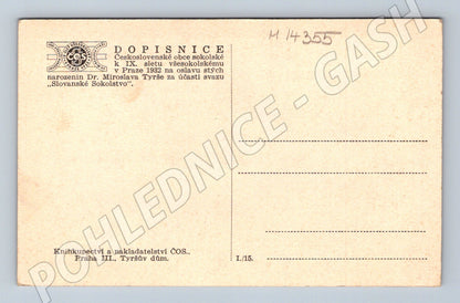 Pohlednice Sokolský slet 1932 (M14355)