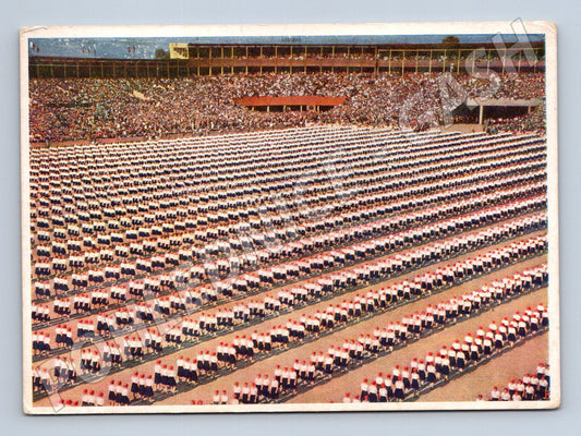 Pohlednice XI. všesokolský slet Praha 1948 (M14376)