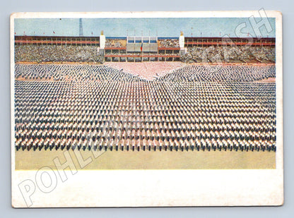 Pohlednice XI. všesokolský slet Praha 1948 – nepoužitá (M14377)