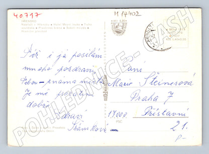 Pohlednice Hřensko Pravčická brána (M14402)