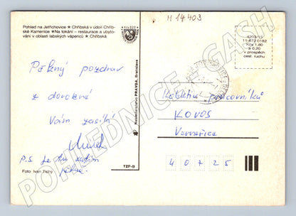 Pohlednice Jetřichovice pohlednice s více záběry (M14403)