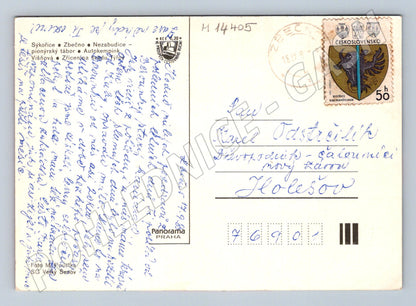 Pohlednice Sýkořice, Zbečno, Nezabudice, Višňová (M14405)