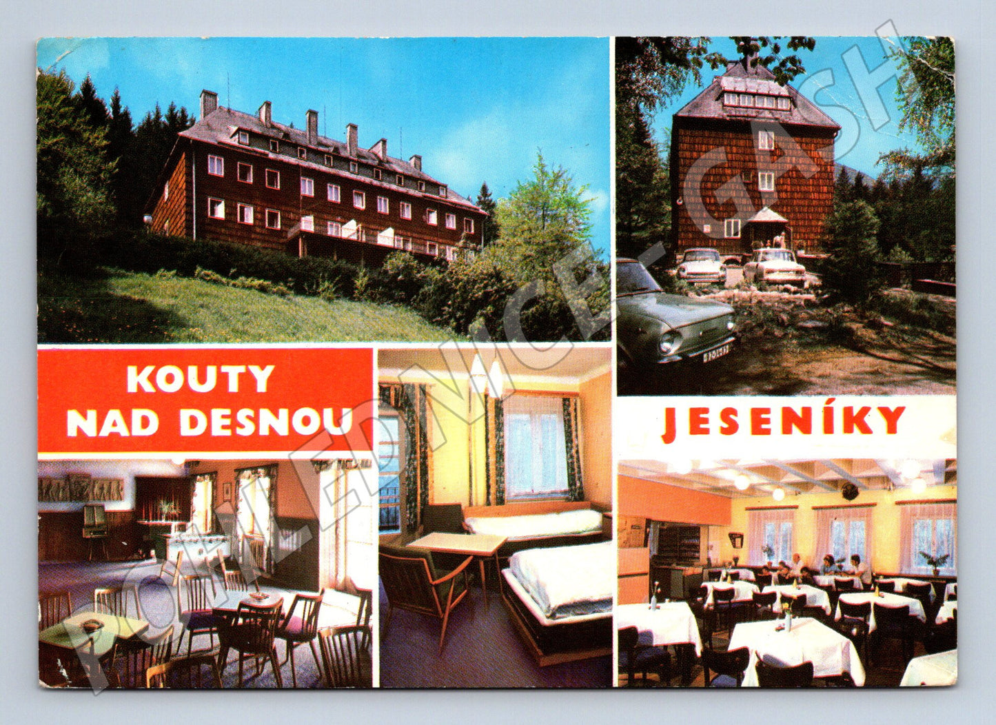 Pohlednice Kouty nad Desnou Jeseníky (M14413)