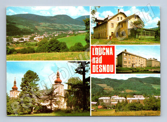 Pohlednice Loučná nad Desnou více pohledů (M14415)