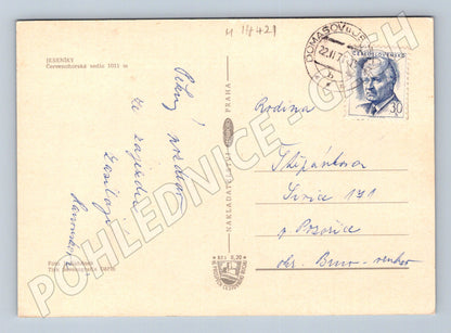 Pohlednice Jeseníky Červenohorské sedlo zimní (M14421)