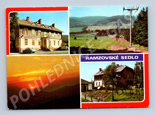 Pohlednice Jeseníky Ramzovské sedlo (M14424)