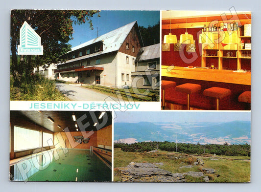 Pohlednice Jeseníky Dětřichov rekreační středisko (M14426)