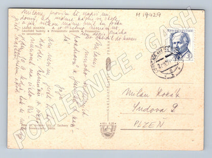 Pohlednice Lázně Jeseník použité barevné (M14429)