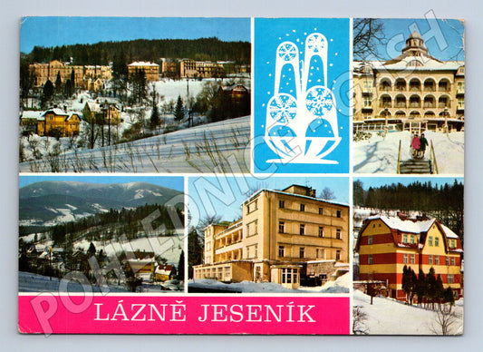 Pohlednice Lázně Jeseník Zimní (M14430)
