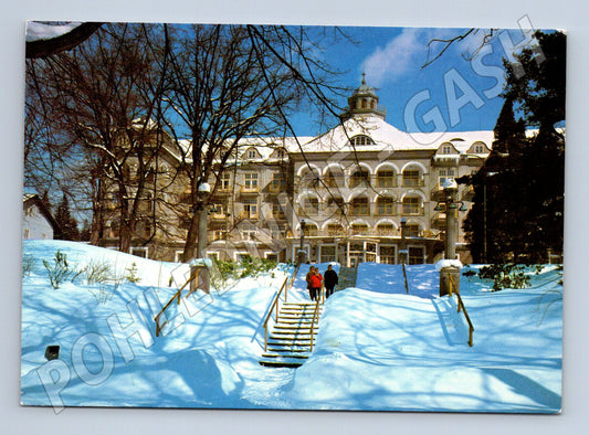 Pohlednice Priessnitzovo sanatorium zimní (M14444)