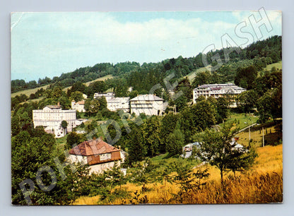 Pohlednice Lázně Jeseník lázeňské budovy (M14446)