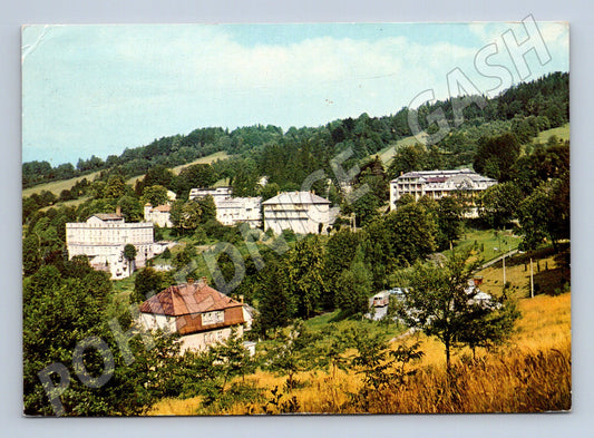Pohlednice Lázně Jeseník lázeňské budovy (M14446)