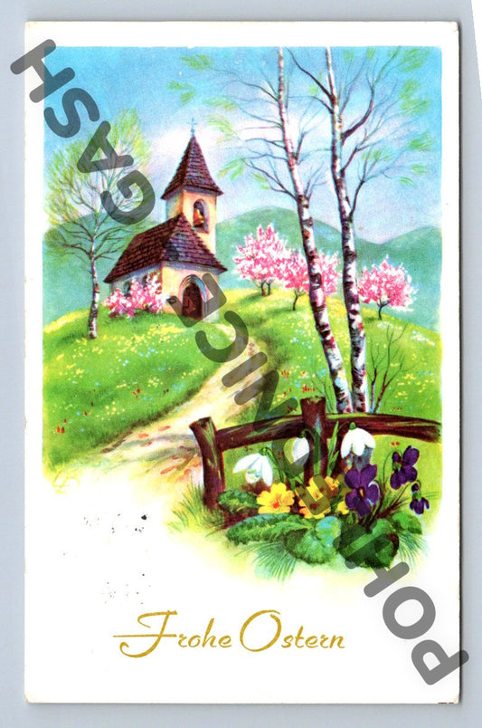 Pohlednice Velikonoční Frohe Ostern Rakousko 1982 (M1445)