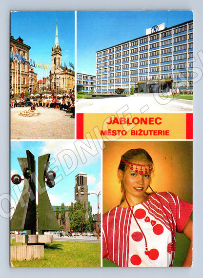 Pohlednice Jablonec nad Nisou M14465 (1987)