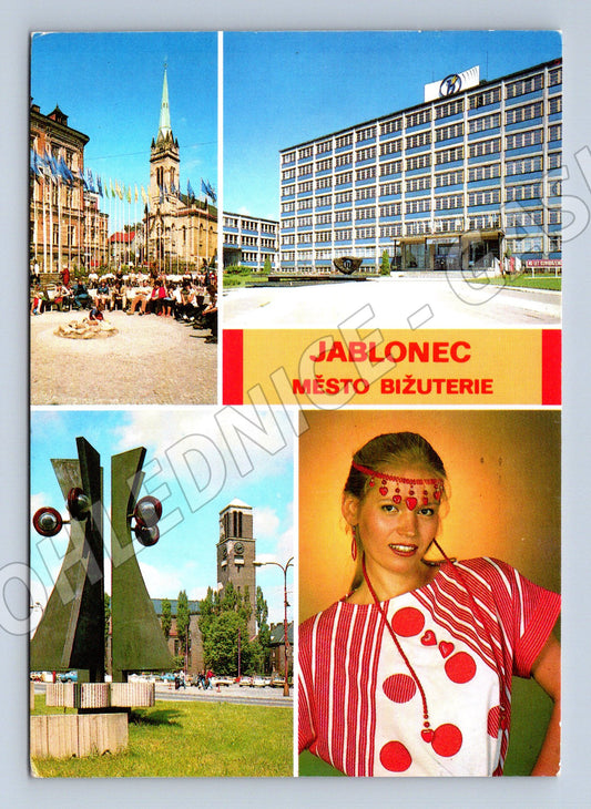 Pohlednice Jablonec nad Nisou M14465 (1987)