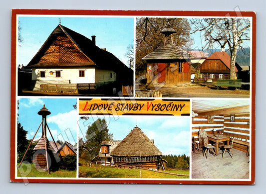 Pohlednice Lidové stavby Vysočiny (M14470)