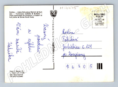Pohlednice Česká-moravská vrchovina vícero pohledů (M14475)