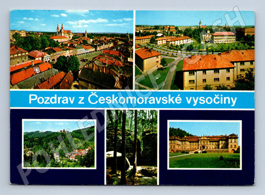 Pohlednice Českomoravská vysočina více záběrů (M14476)