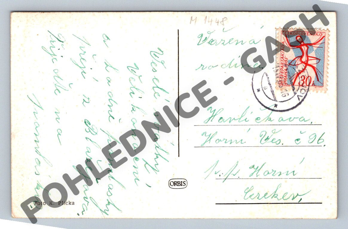 Pohlednice Velikonoční kroj K. Plicka (M1448)