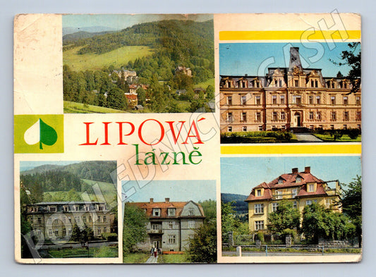 Pohlednice Lipová lázně Jeseníky (M14484)