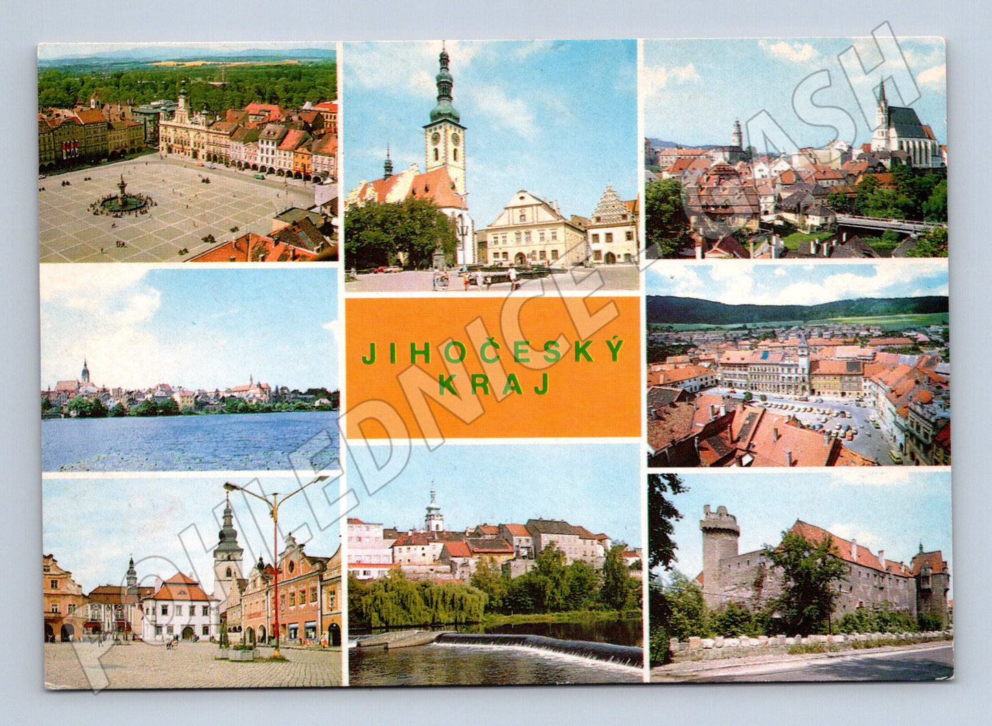 Pohlednice Jihočeský kraj více záběrů (M14488)