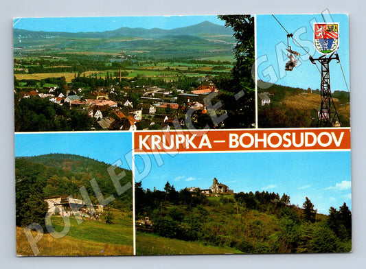 Pohlednice Krupka - Bohosudov , ČSSR, prošlá 1977 (M14492)