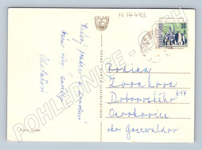 Pohlednice Kutná Hora koláž památek (M14493)