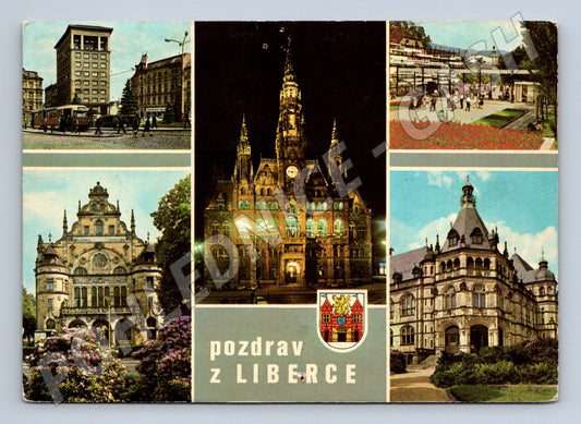 Pohlednice Liberec více záběrů (M14494)