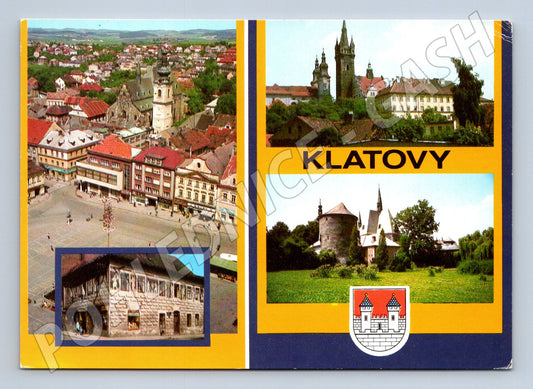 Pohlednice Klatovy historické centrum (M14502)