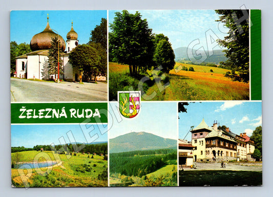 Pohlednice Železná Ruda Šumava více záběrů (M14503)
