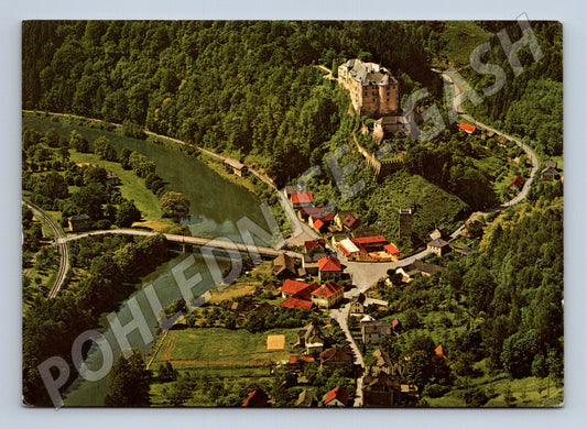 Pohlednice Český Šternberk letecký pohled (M14506)