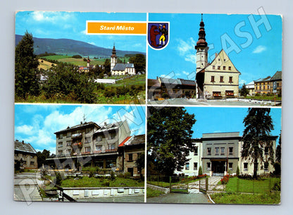 Pohlednice Staré Město vícenásobný pohled (M14510)