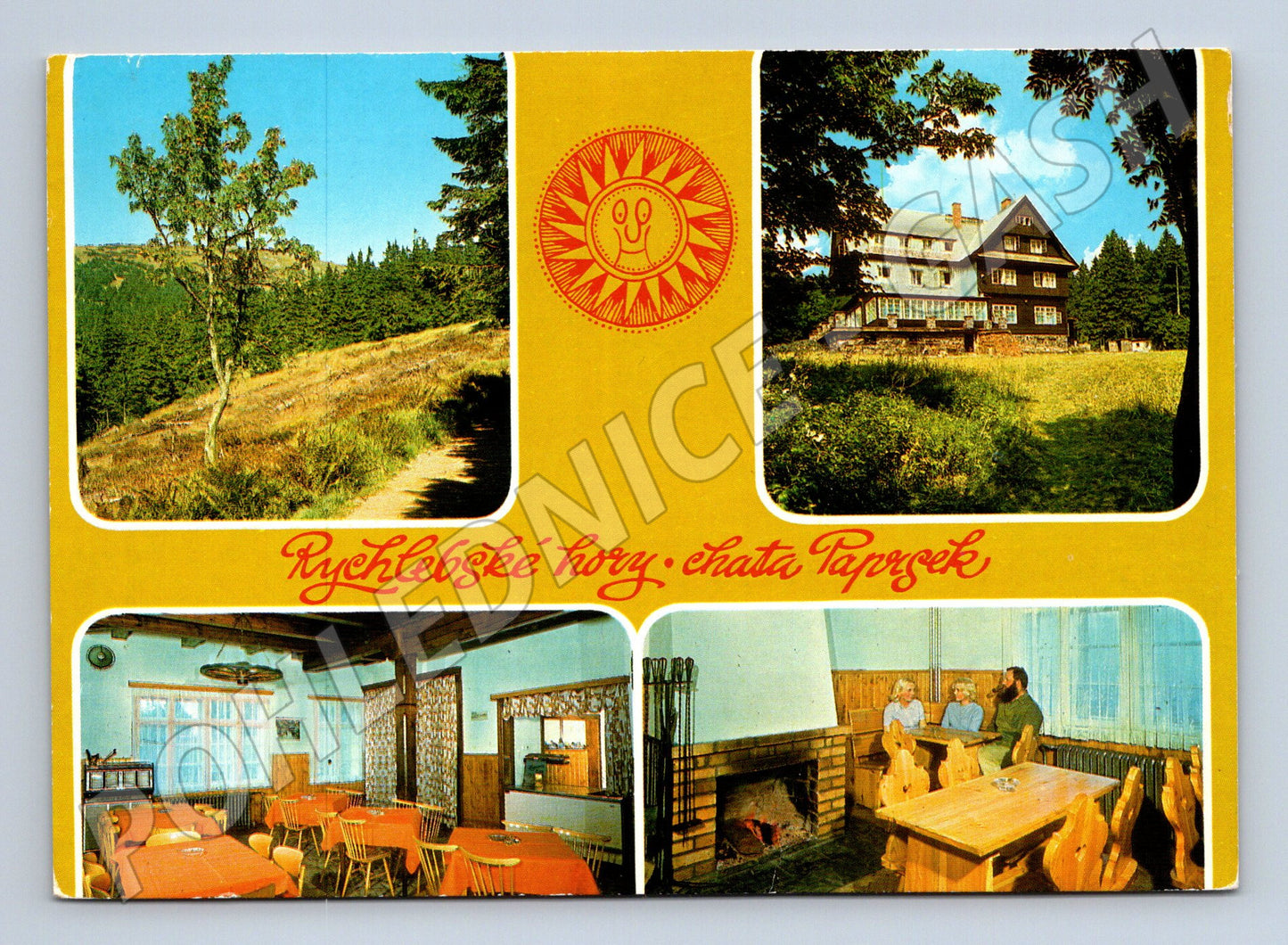 Pohlednice Rychlebské hory chata Paprsek (M14512)